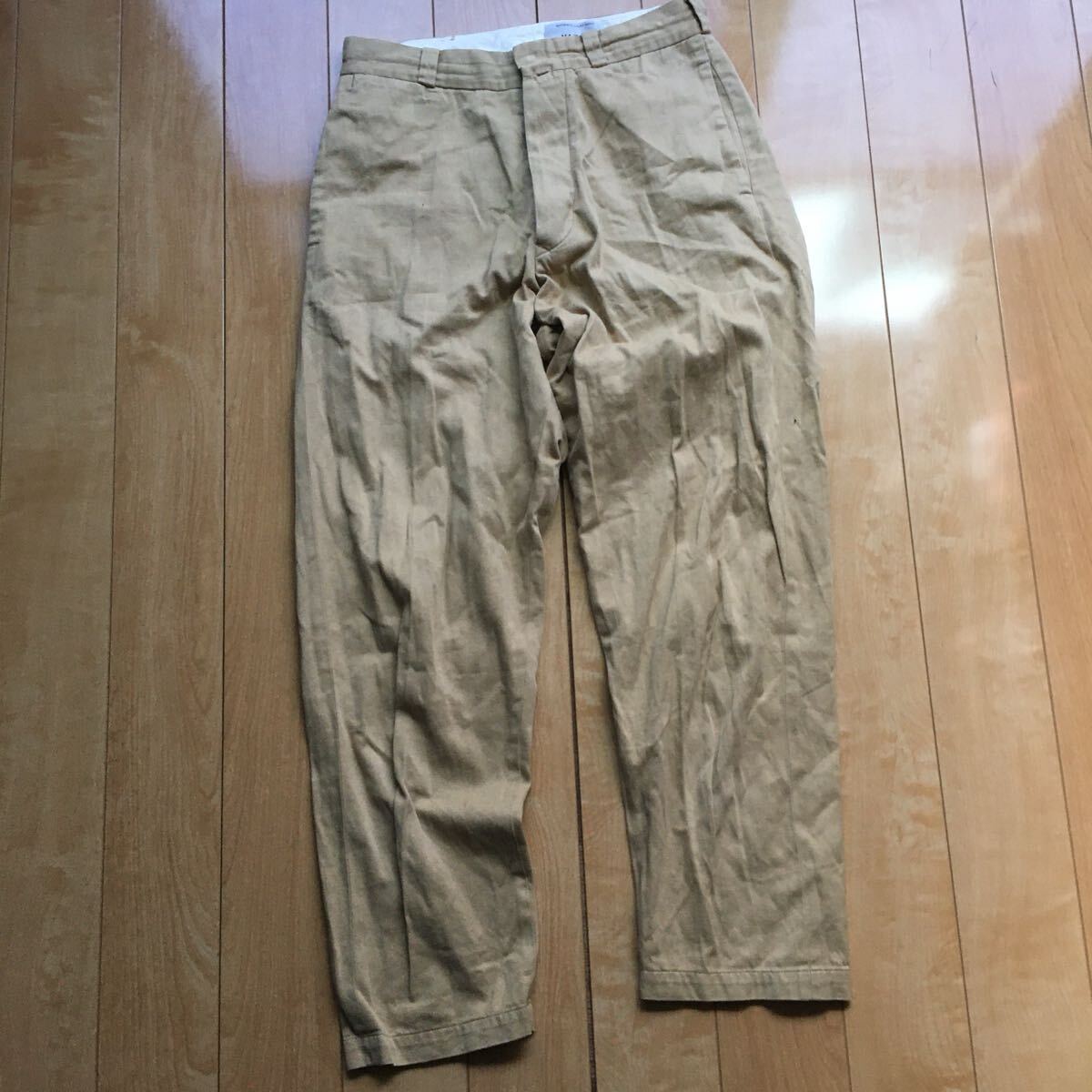 ヤエカ チノパン 189-1-25 メンズ W29 ベージュ拍卖