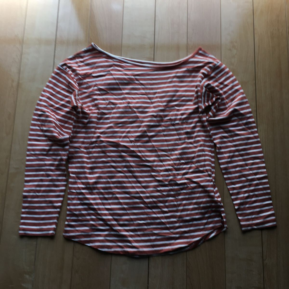 スローブシトロン バスクシャツ 222-1-5 レディース ボーダー ボートネック拍卖