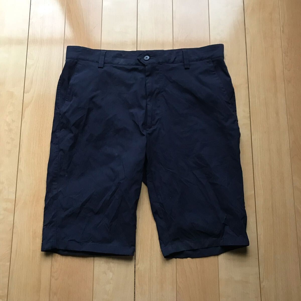 フィットジョイ ショートパンツ 165-1-352 メンズ L ネイビー拍卖