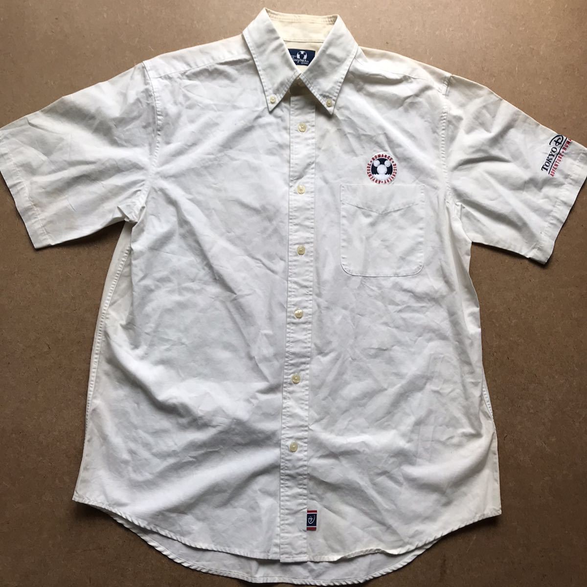 TOKYO DISNEY SEA BDシャツ ホワイト 厚手 半袖 ミッキーマウス ディズニーシー拍卖
