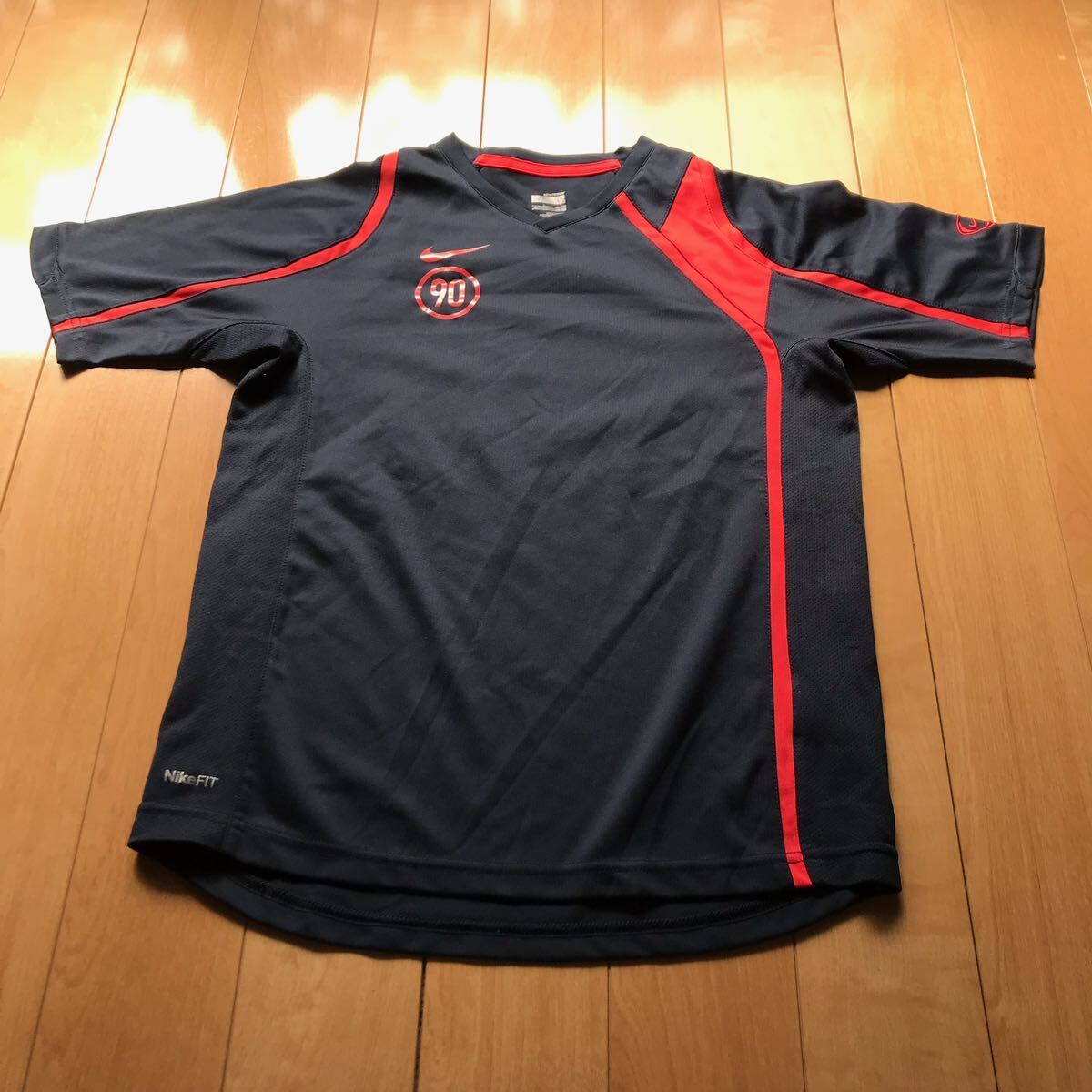 ナイキ ゲームシャツ 124-1-352 ネイビー 150~160cm拍卖