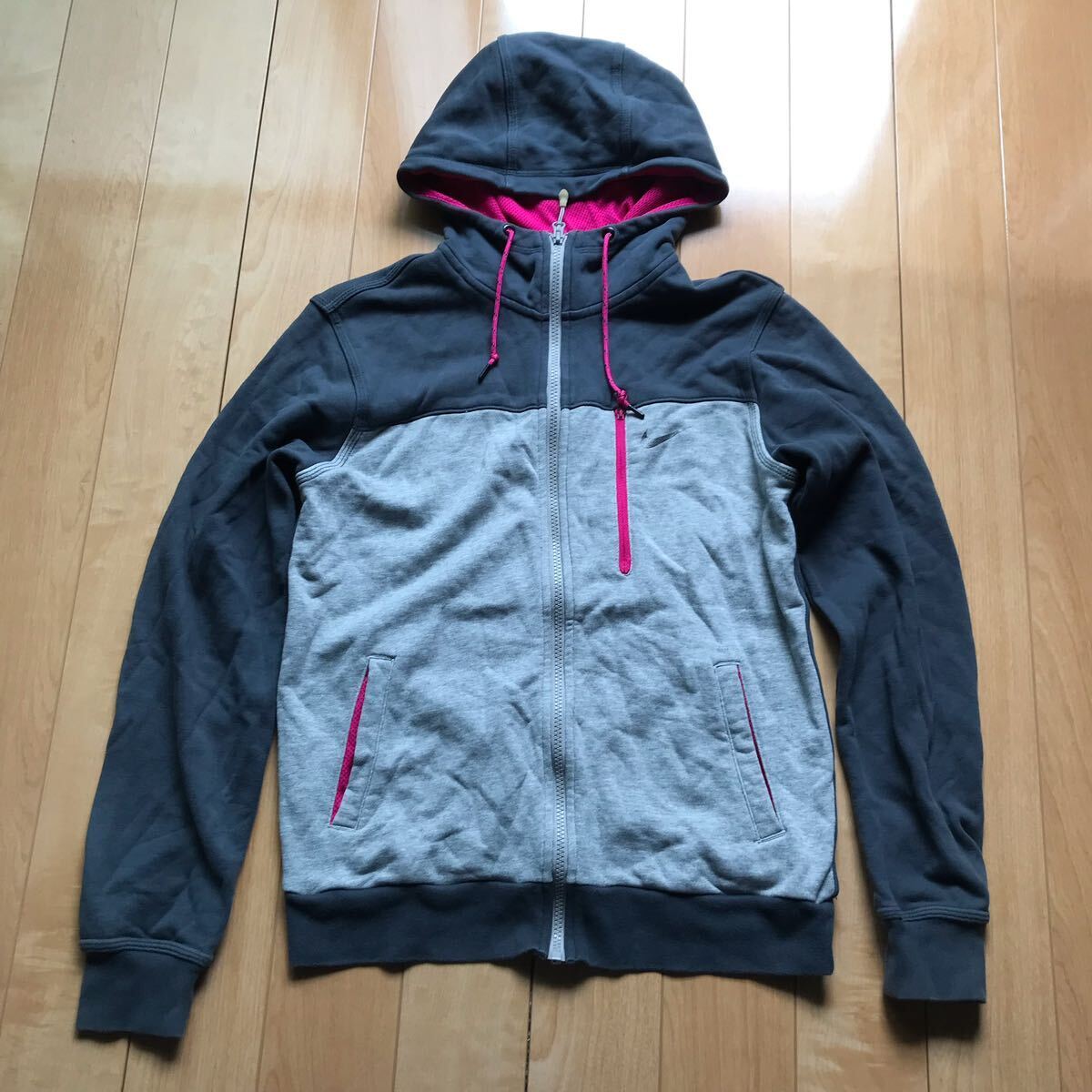 ナイキ ジップアップパーカー 129-1-321 メンズ M拍卖