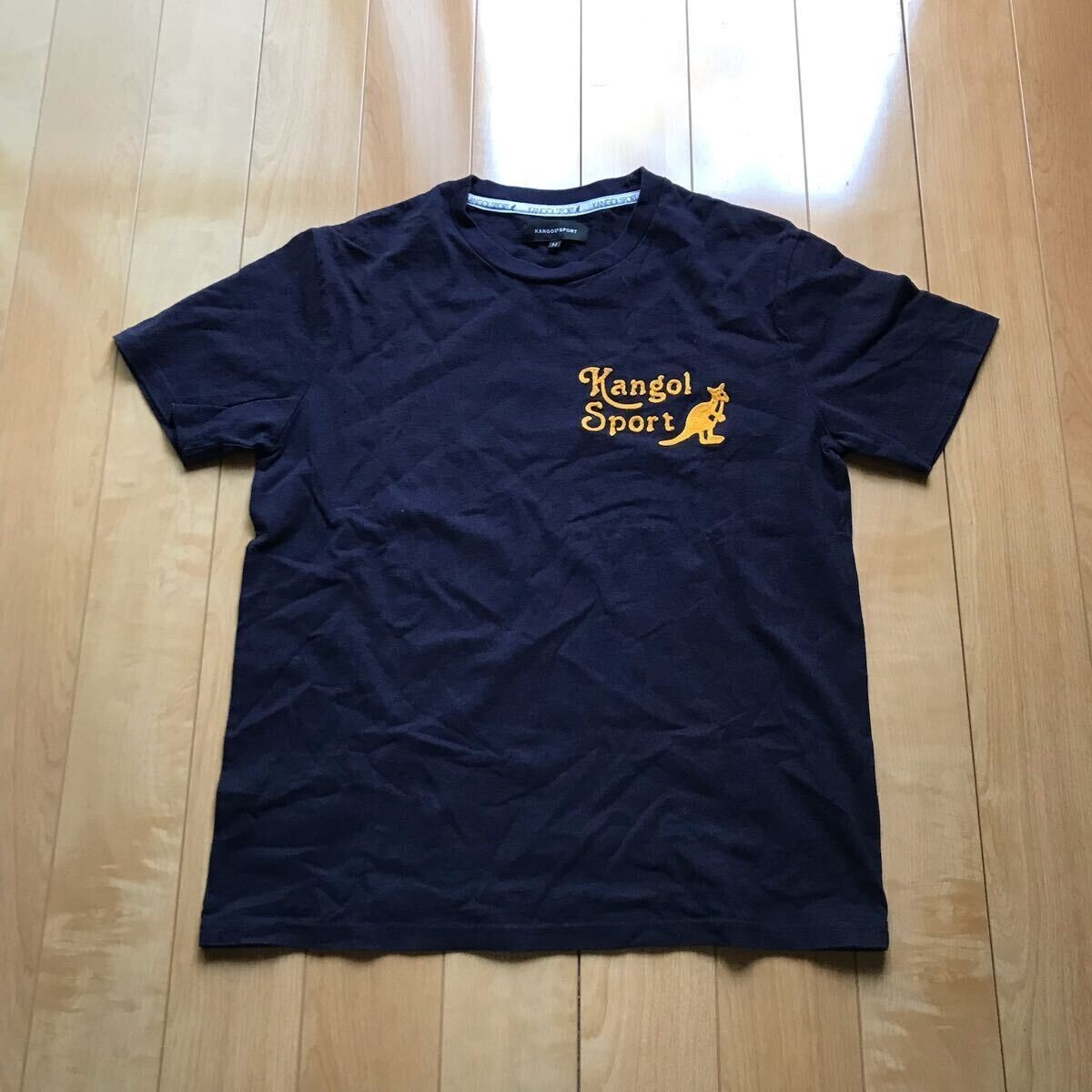 カンゴール スポーツ Tシャツ 2枚セット 534-1-334 ホワイト ネイビー M拍卖