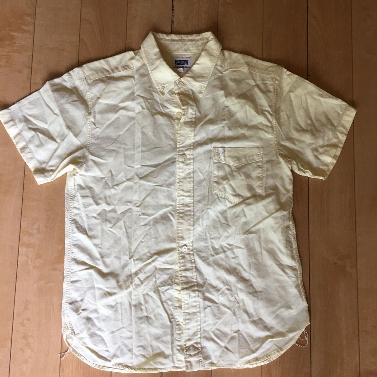 フェローズ ボタンダウンシャツ 231-1-54 メンズ LG イエロー拍卖