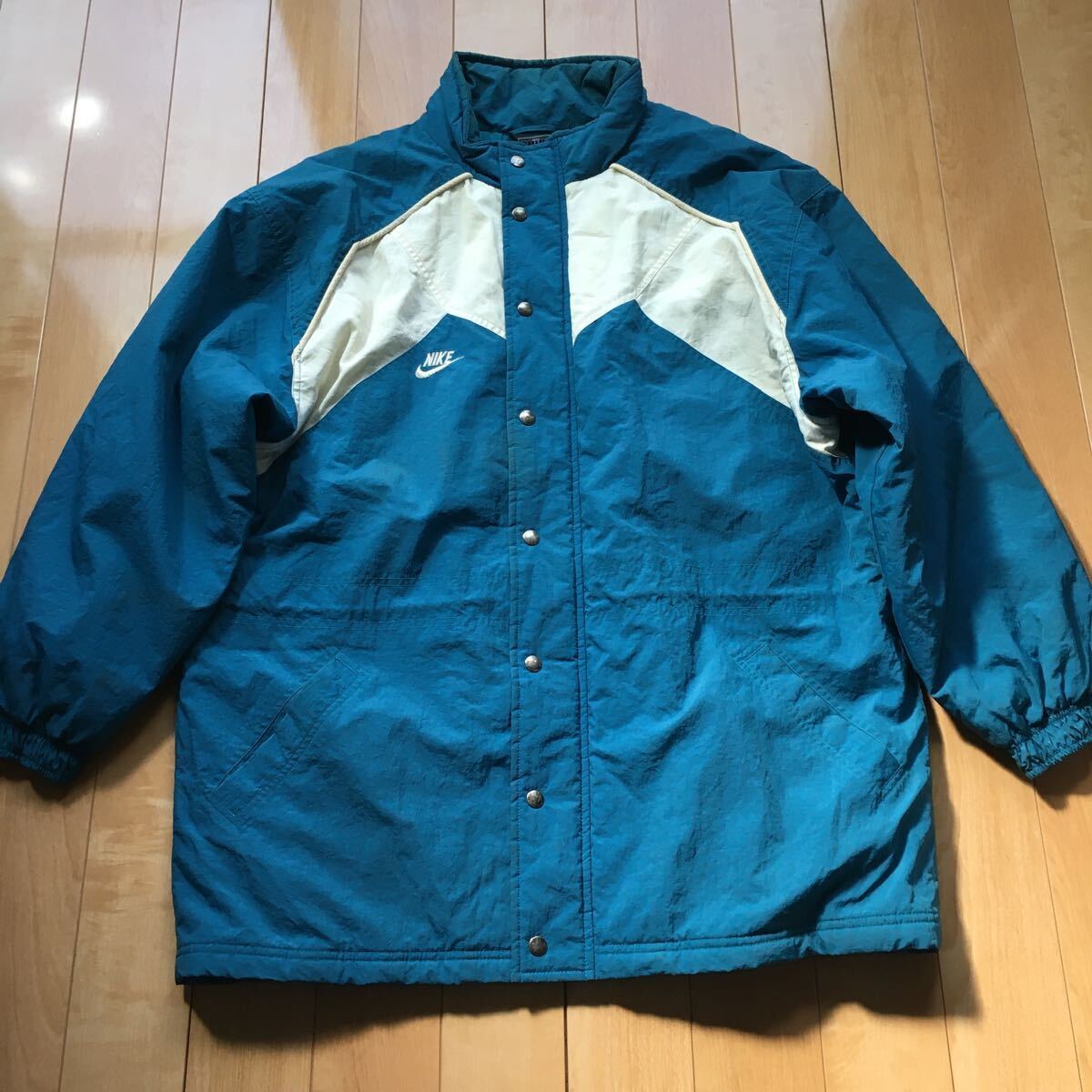 ナイキ ナイロンジャケット 602-6-9 メンズ M ブルー拍卖