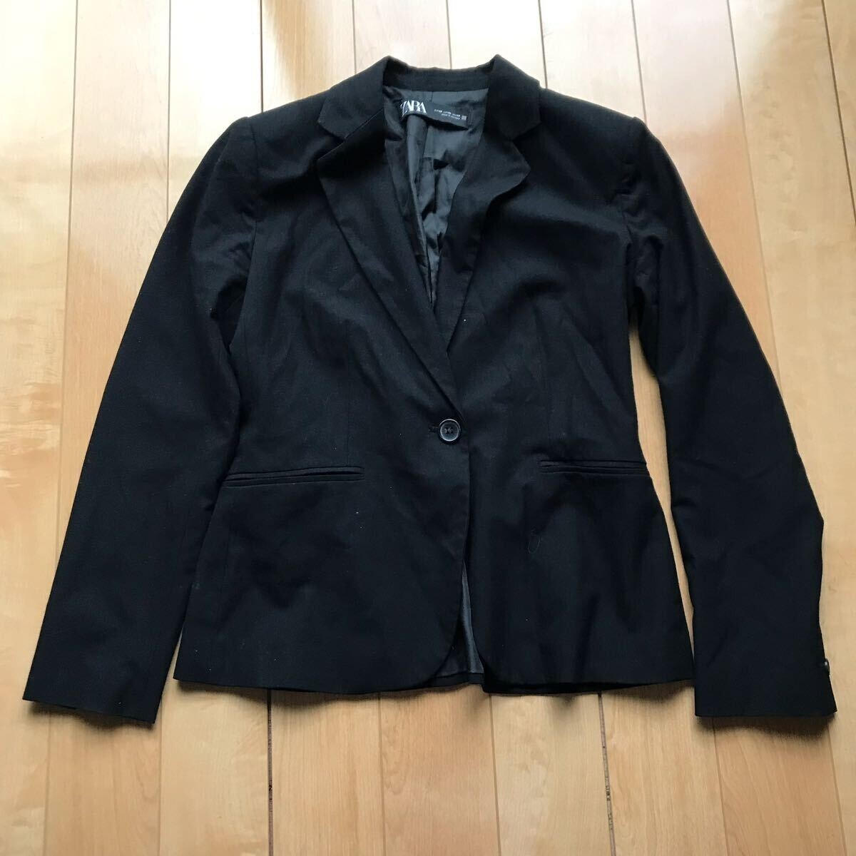 ザラ テーラードジャケット 114-1-329 レディース ブラック拍卖