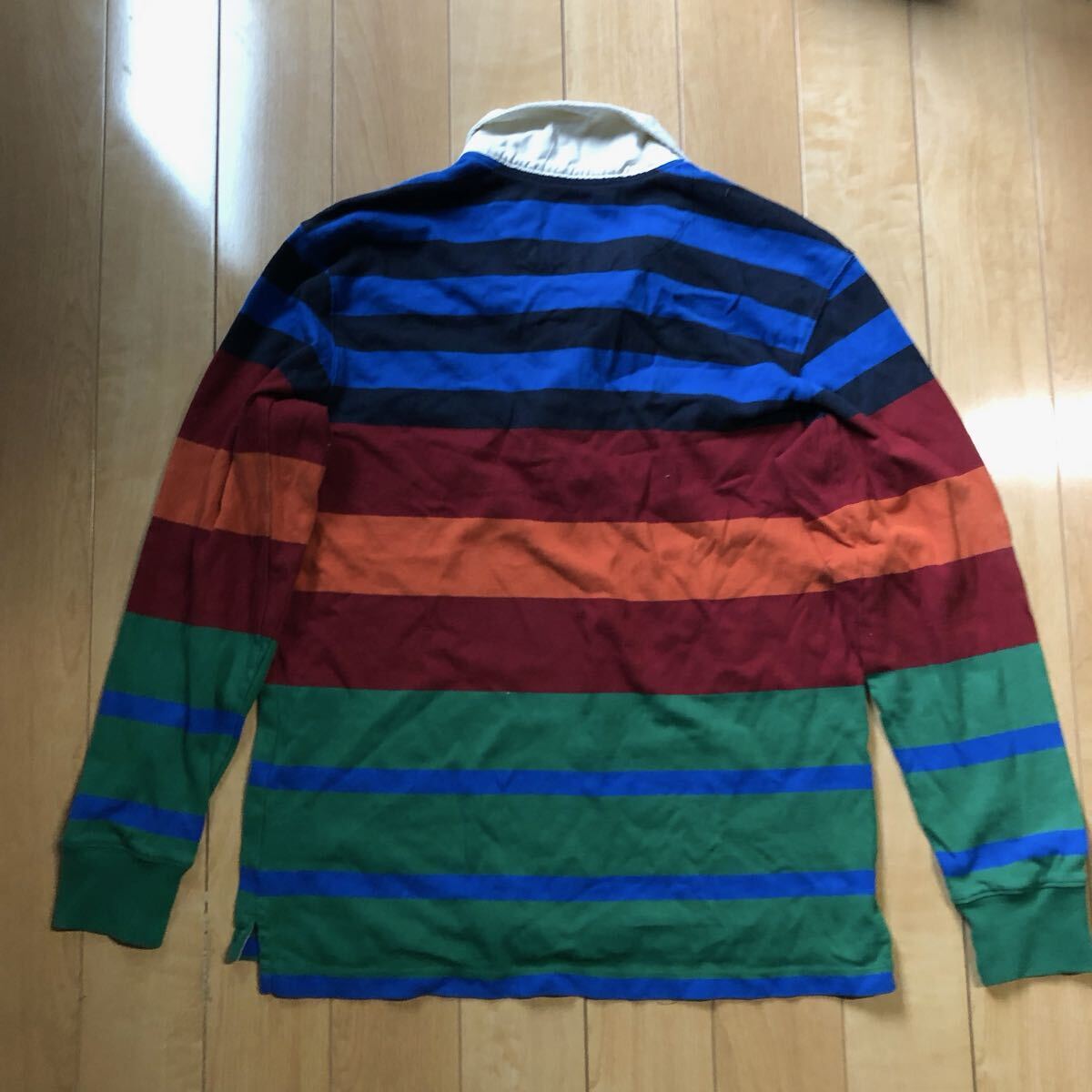 ランズエンド ラガーシャツ 232-1-50 メンズ M拍卖