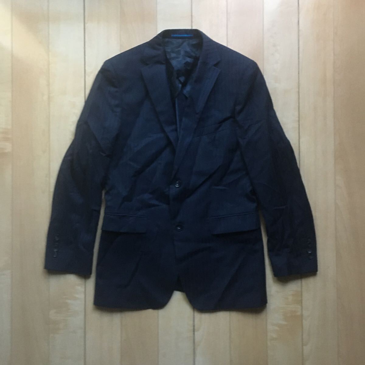 リッケンバッカー テーラードジャケット 95-1-401 メンズ ネイビー 175cm Y6 ストライプ拍卖