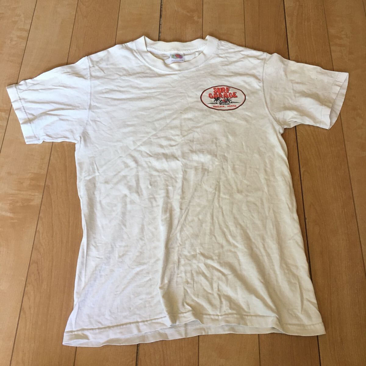 フルーツオブザルーム プリントTシャツ 231-1-84 ホワイト S サーフ ヤシの木拍卖
