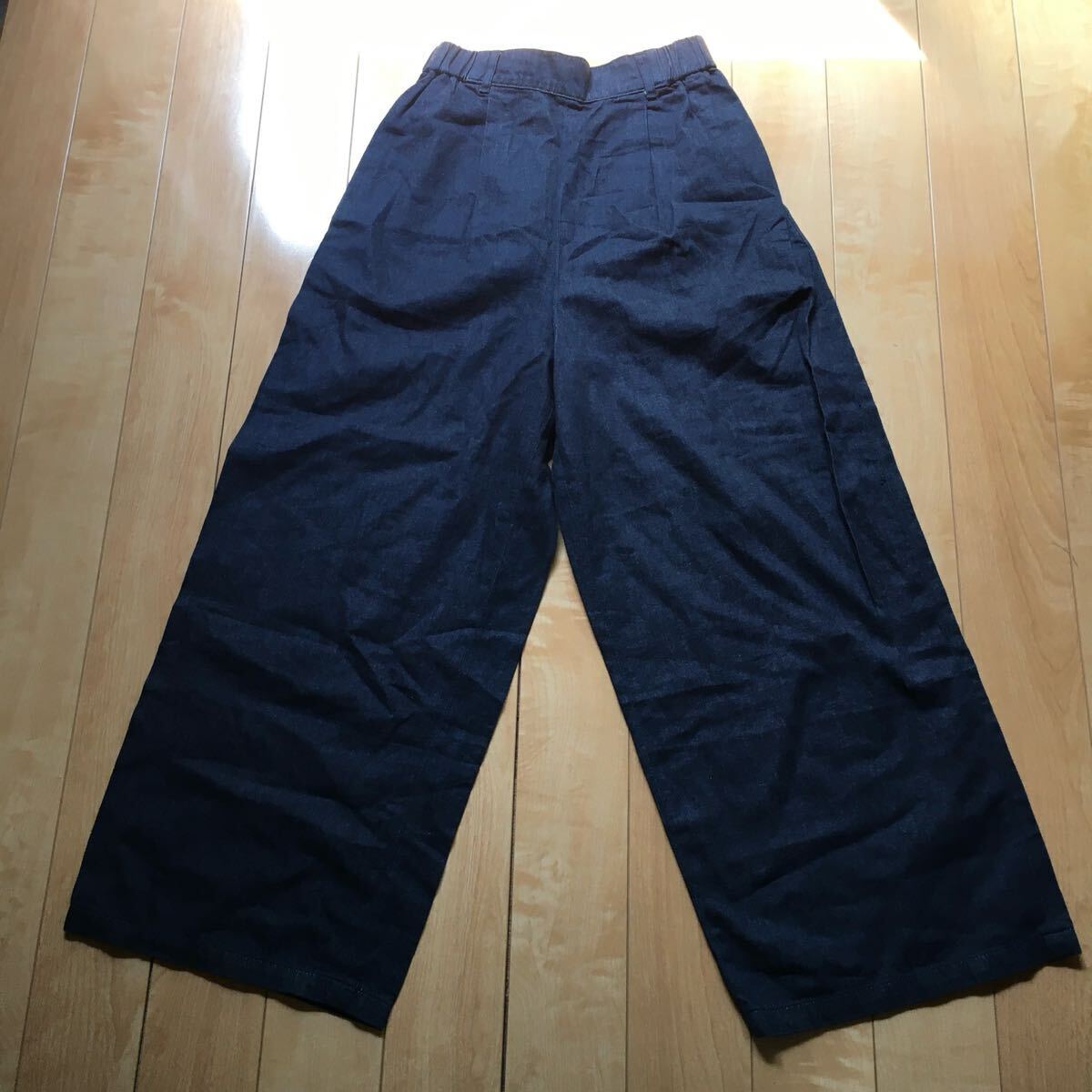 リフラティシップス ワイドパンツ 209-1-23 ブルー M拍卖