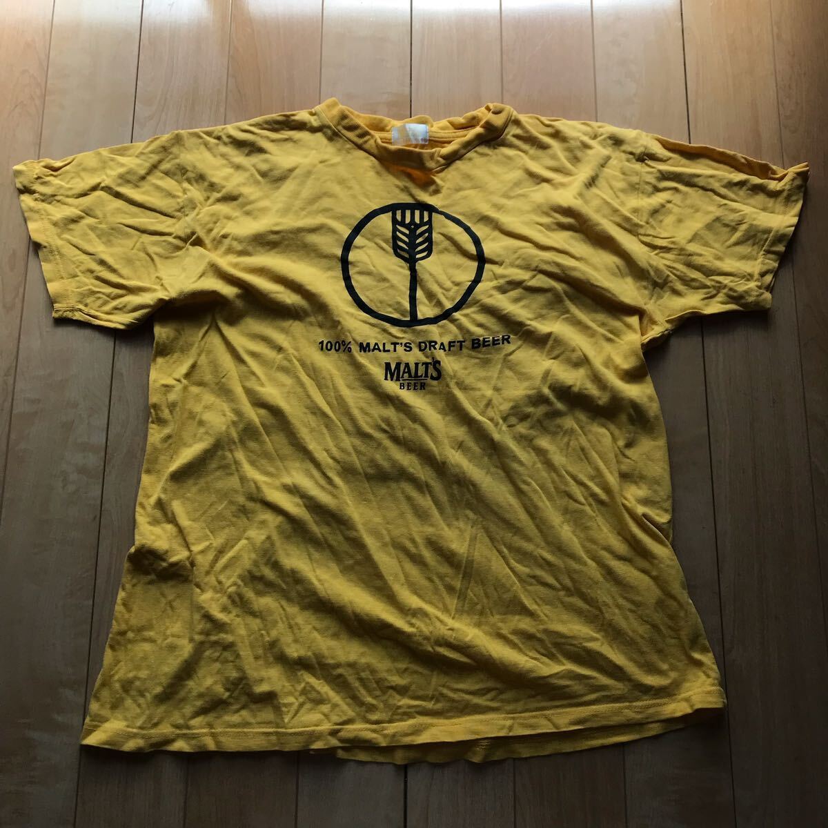 非売品 サントリー モルツ ノベルティTシャツ 175-1-27 イエロー L ビール拍卖