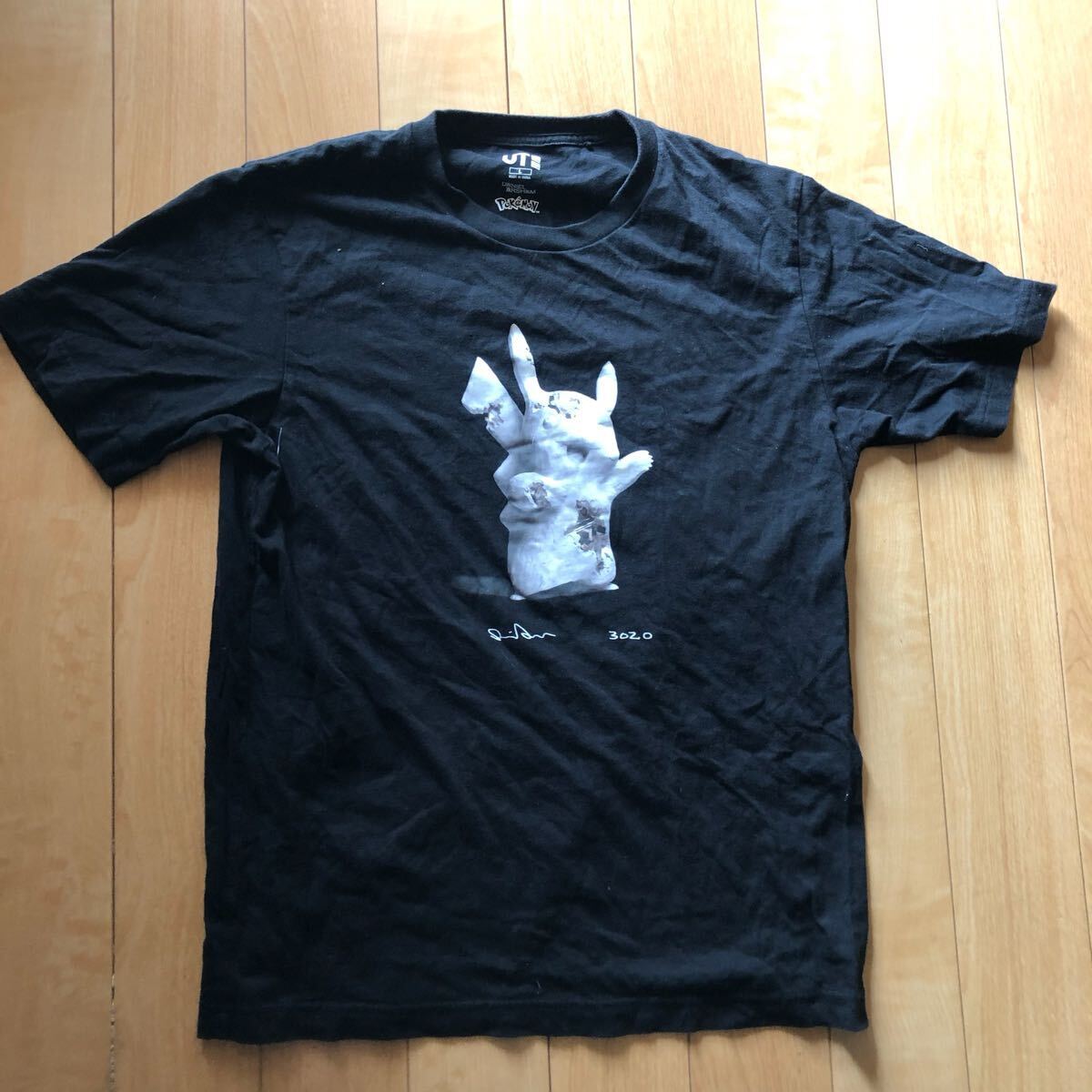 UT× ダニエル・アーシャム ポケモン ピカチュウ グラフィックT 226-1-99 メンズ L ブラック拍卖
