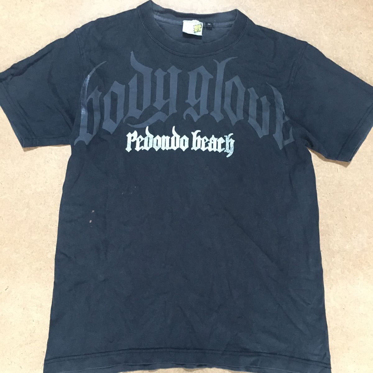 3-8 ボディグローブ 半袖Tシャツ ロゴ文字 ブラック BODYGROVE拍卖