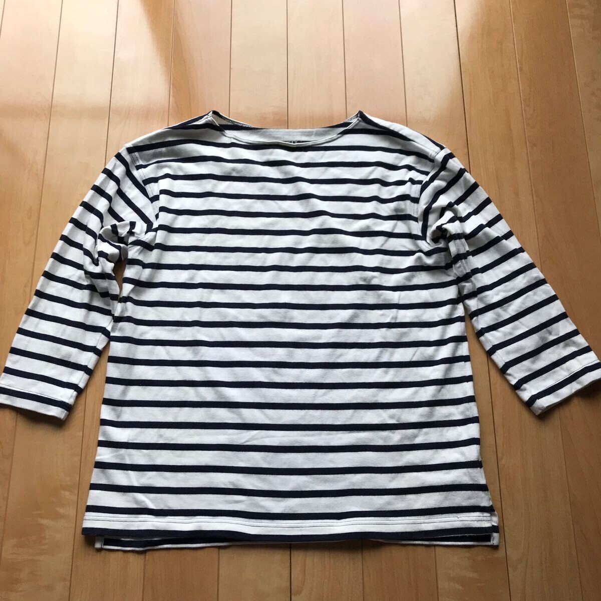 ギャップ ボーダーカットソー 169-1-56 レディース XL ネイビー ホワイト拍卖