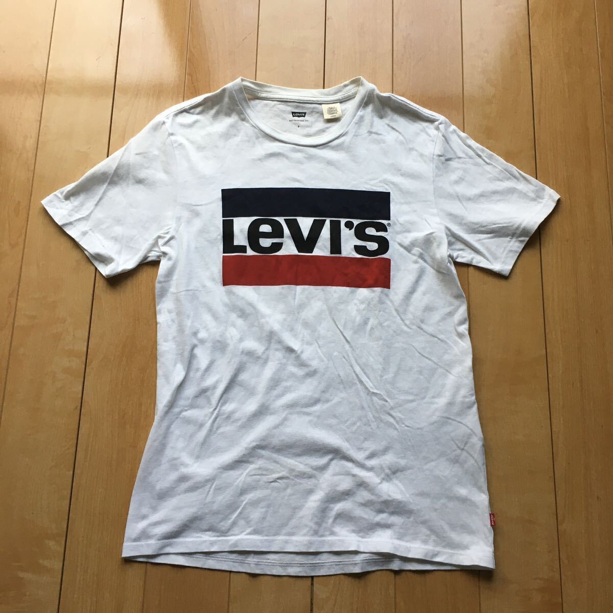 リーバイス ロゴTシャツ 171-1-336 レディース S ホワイト拍卖