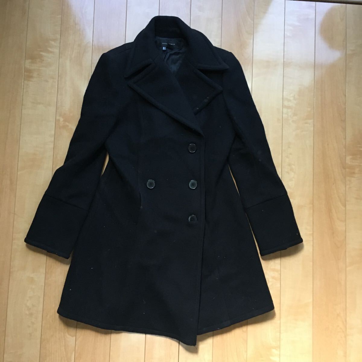 ザラウーマン ピーコート 528-6-415 レディース M ネイビー拍卖