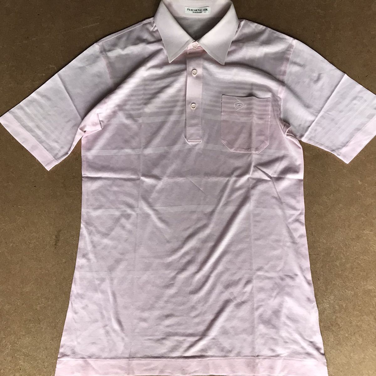 7-6 Dunlop Professional Look ダンロップ ポロシャツ ピンク ゴルフウェア ゴルフ M拍卖