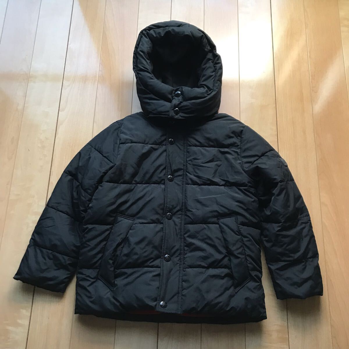 ギャップ 中綿ジャケット 549-6-405 ブラック 120cm拍卖