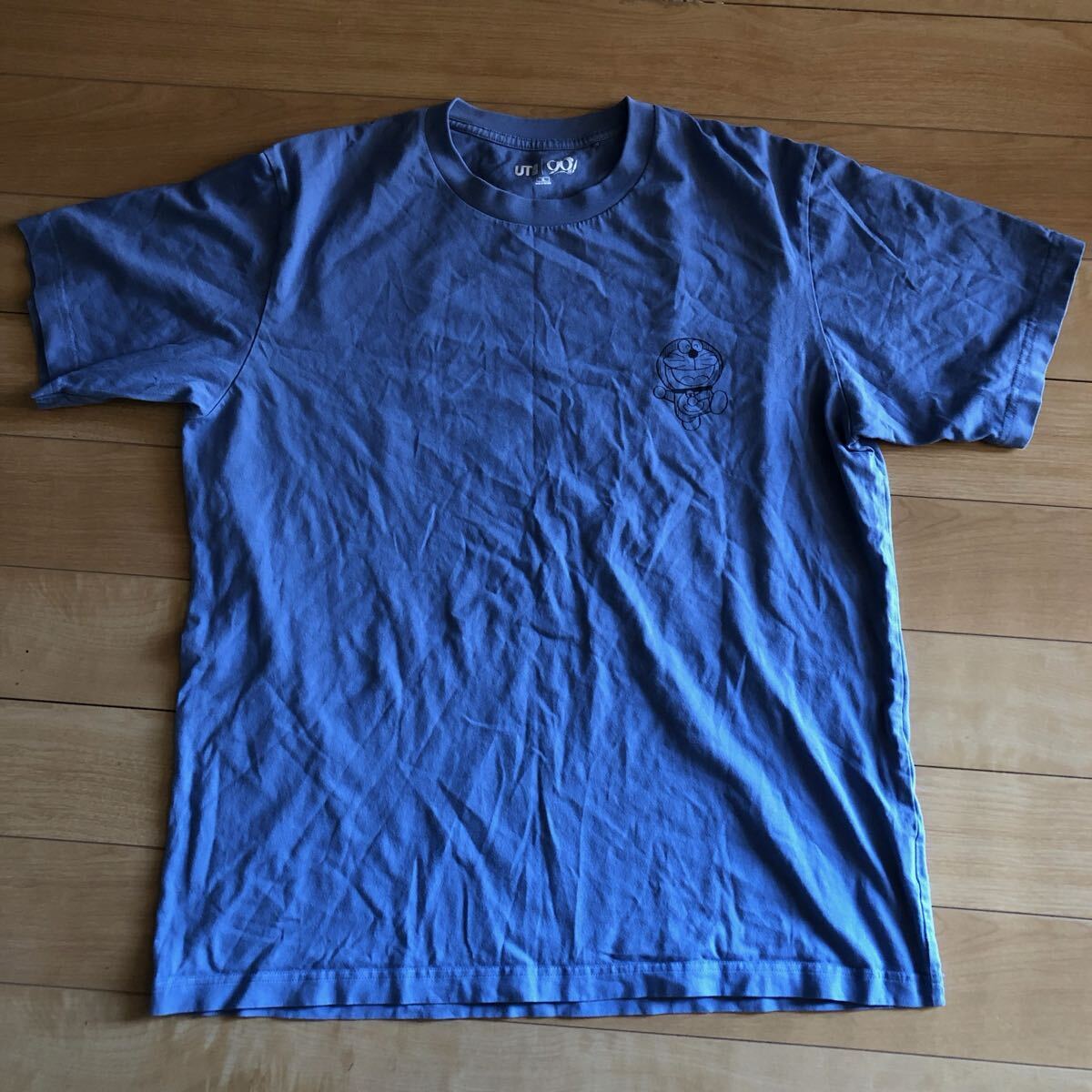 UT×藤子・F・不二雄 生誕90周年 ドラえもんグラフィックT 229-1-47 メンズ XL ライトブルー拍卖