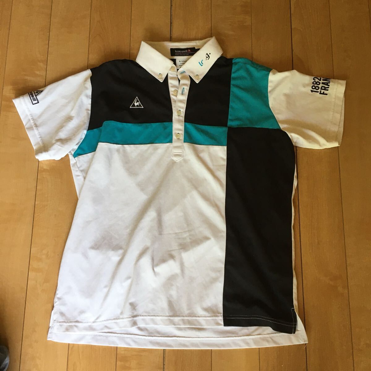 ルコックスポルティフ ゴルフウェア 231-1-63 メンズ LL ホワイト拍卖