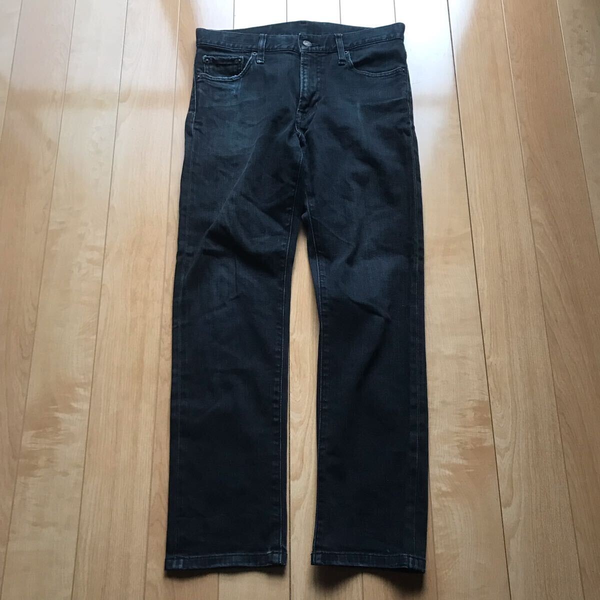 ユニクロ ジーンズ 009-1-314 ブラック 26インチ拍卖
