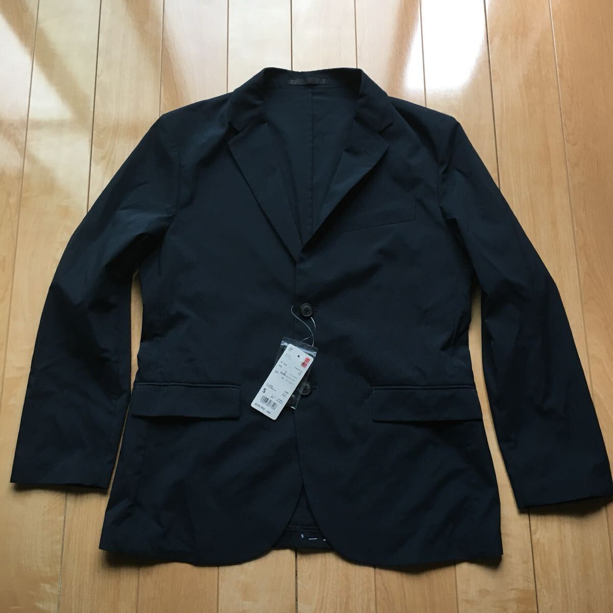 タグ付き ユニクロ 感動ジャケット 223-1-27 メンズ S ネイビー拍卖