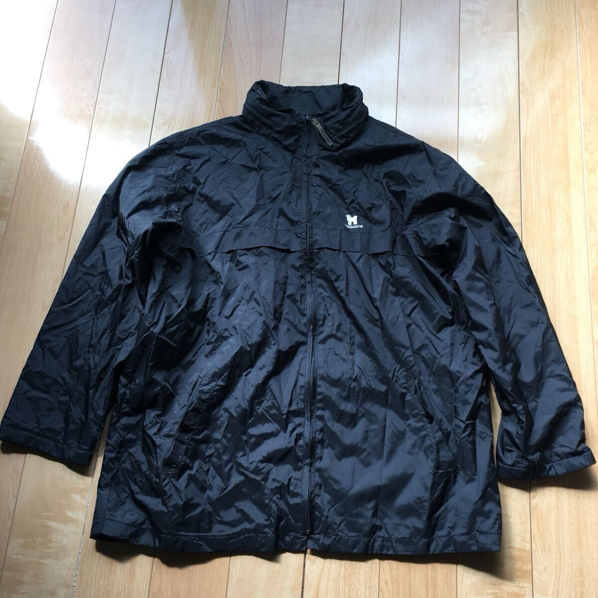 プレセゾン ナイロンジャケット 194-1-5 レディース M ブラック拍卖