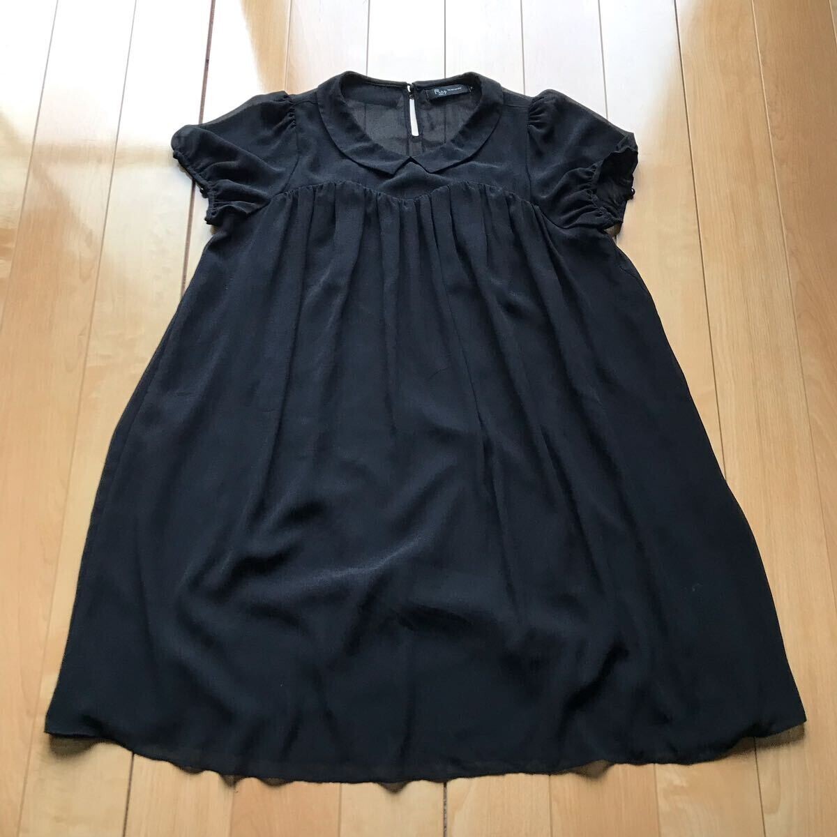 レイビームス シアーブラウス 064-1-310 レディース O ブラック拍卖