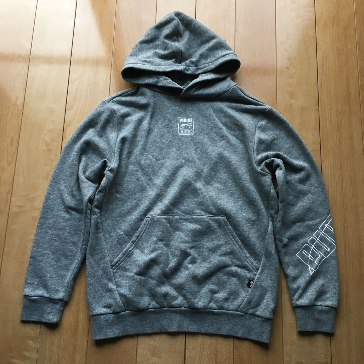 プーマ プルオーバーパーカー 198-1-42 グレー 150cm拍卖