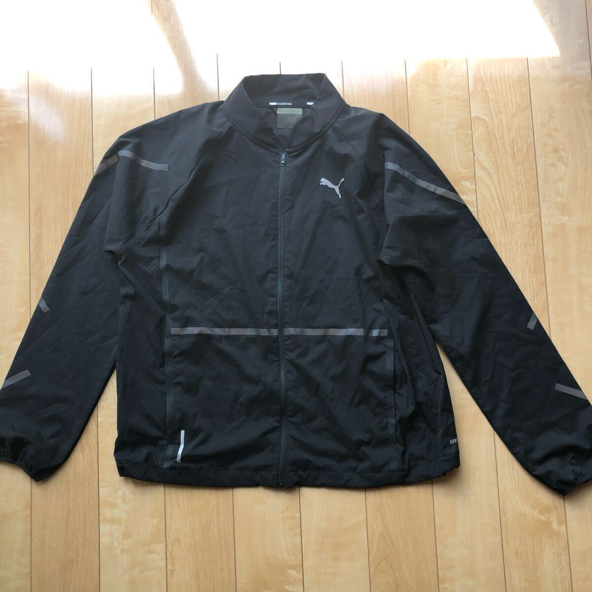 プーマ ランニングジャケット 234-1-43 レディース L ブラック ジョギング トレーニング拍卖