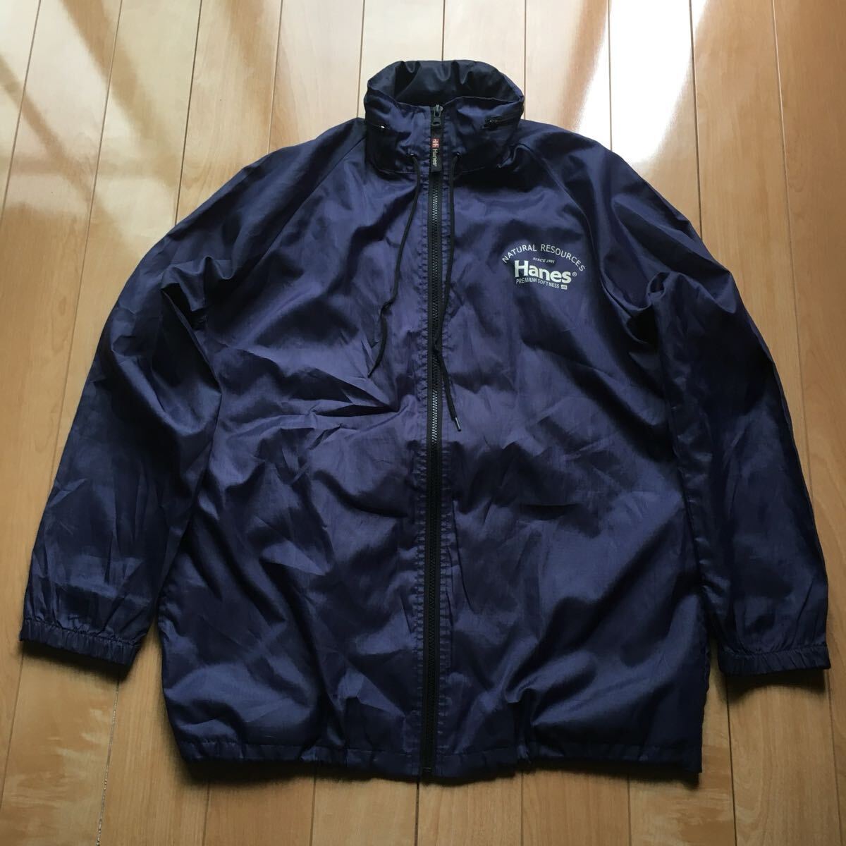 ヘインズ ジップアップジャケット 223-1-6 メンズ M ネイビー拍卖