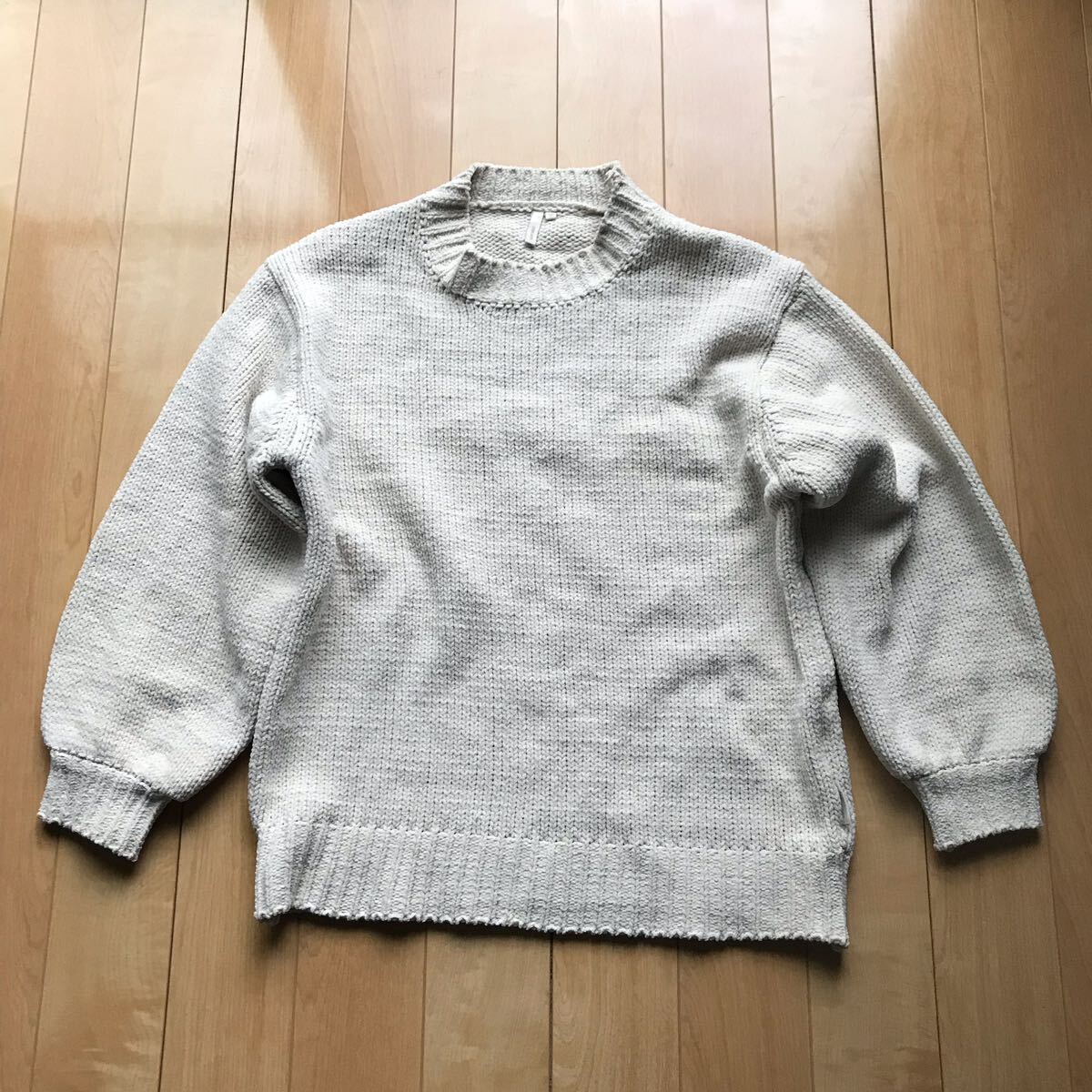 ロゴスデイズ ニットセーター 133-1-313 レディース M ベージュ拍卖