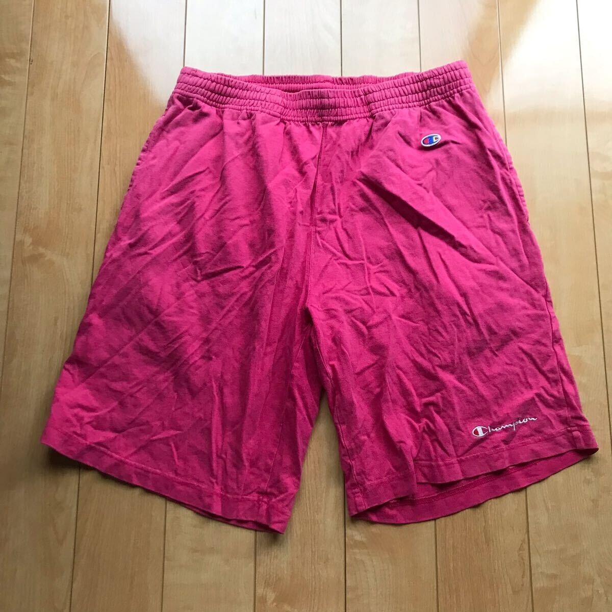 チャンピオン スウェットハーフパンツ 163-1-314 ピンク拍卖