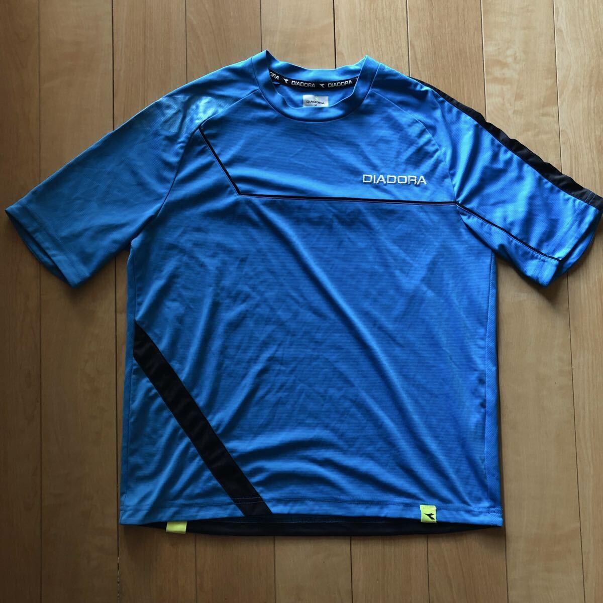 ディアドラ プラクティスTシャツ 226-1-76 メンズ M ライトブルー サッカー バドミントン拍卖