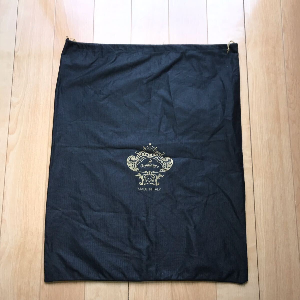 イタリー製 オロビアンコ バッグ保存袋 105-1-315 ブラック拍卖