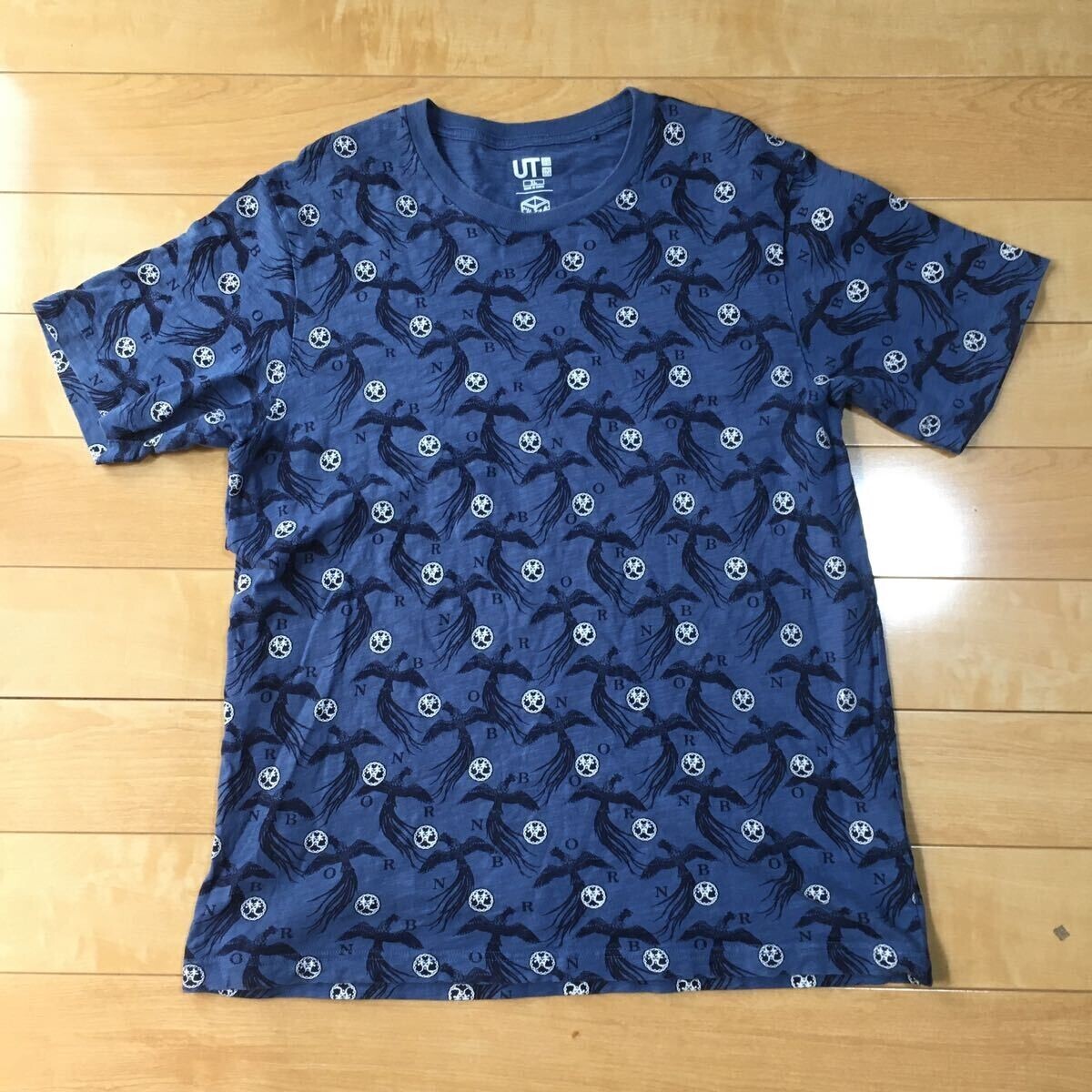 UT×酒蔵(SAKAGURA) グラフィックT 538-1-331 メンズ XL ブルー拍卖