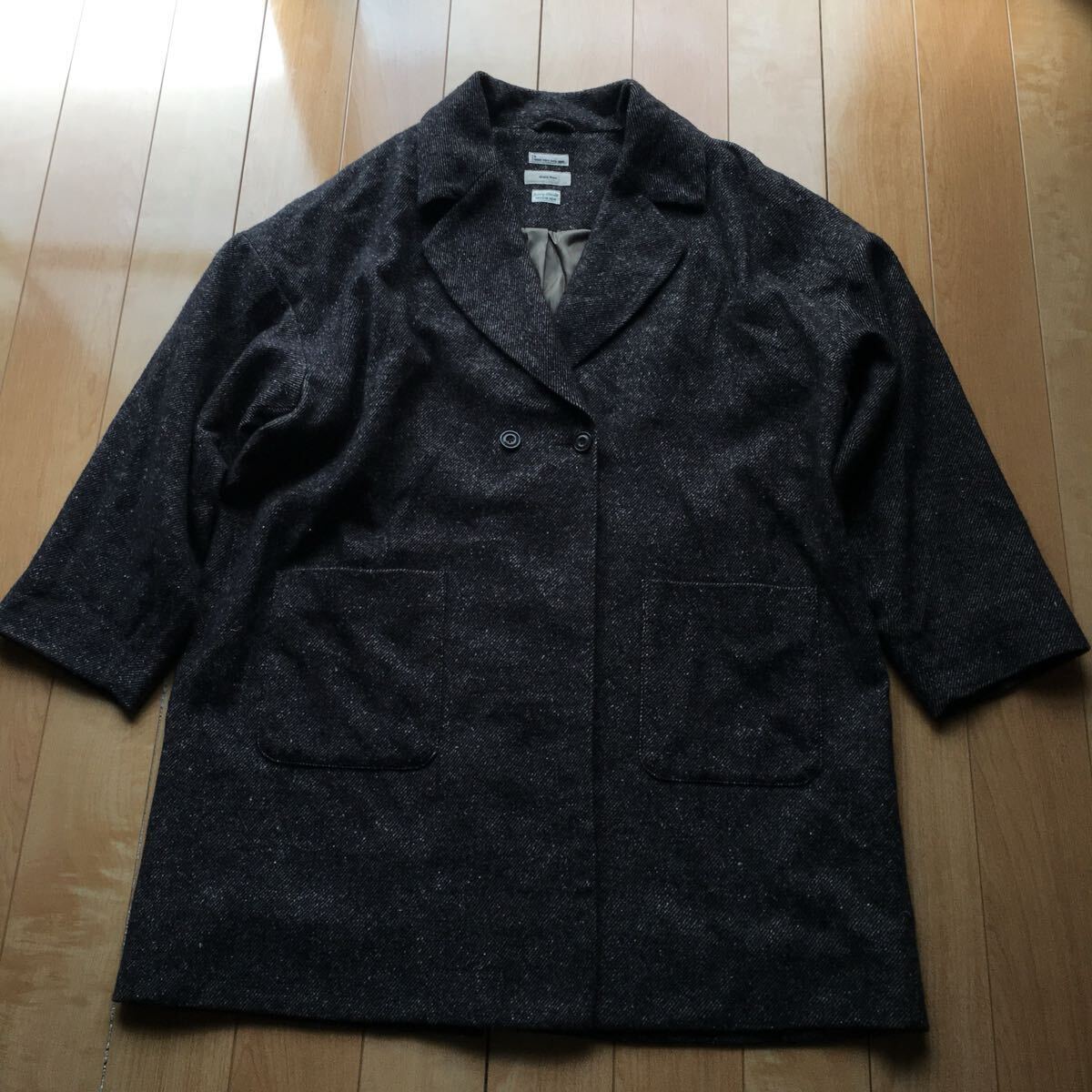 シャトルノーツ チェスターコート 203-6-15 レディース M ダークブラウン系拍卖