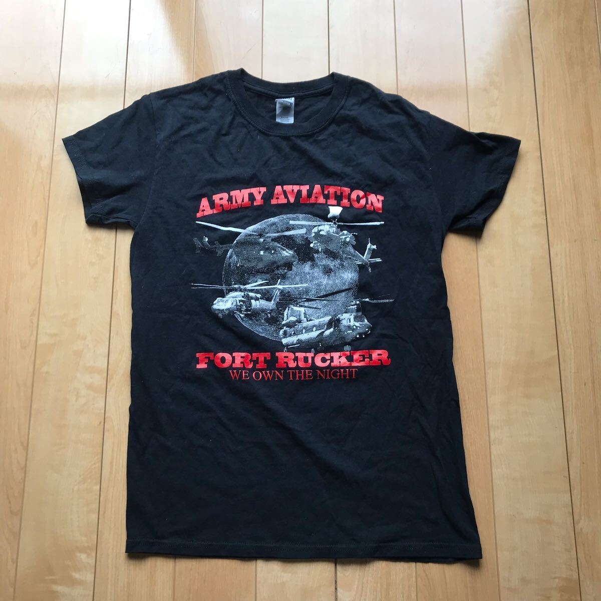 ギルダン プリントTシャツ 175-1-54 ブラック S拍卖