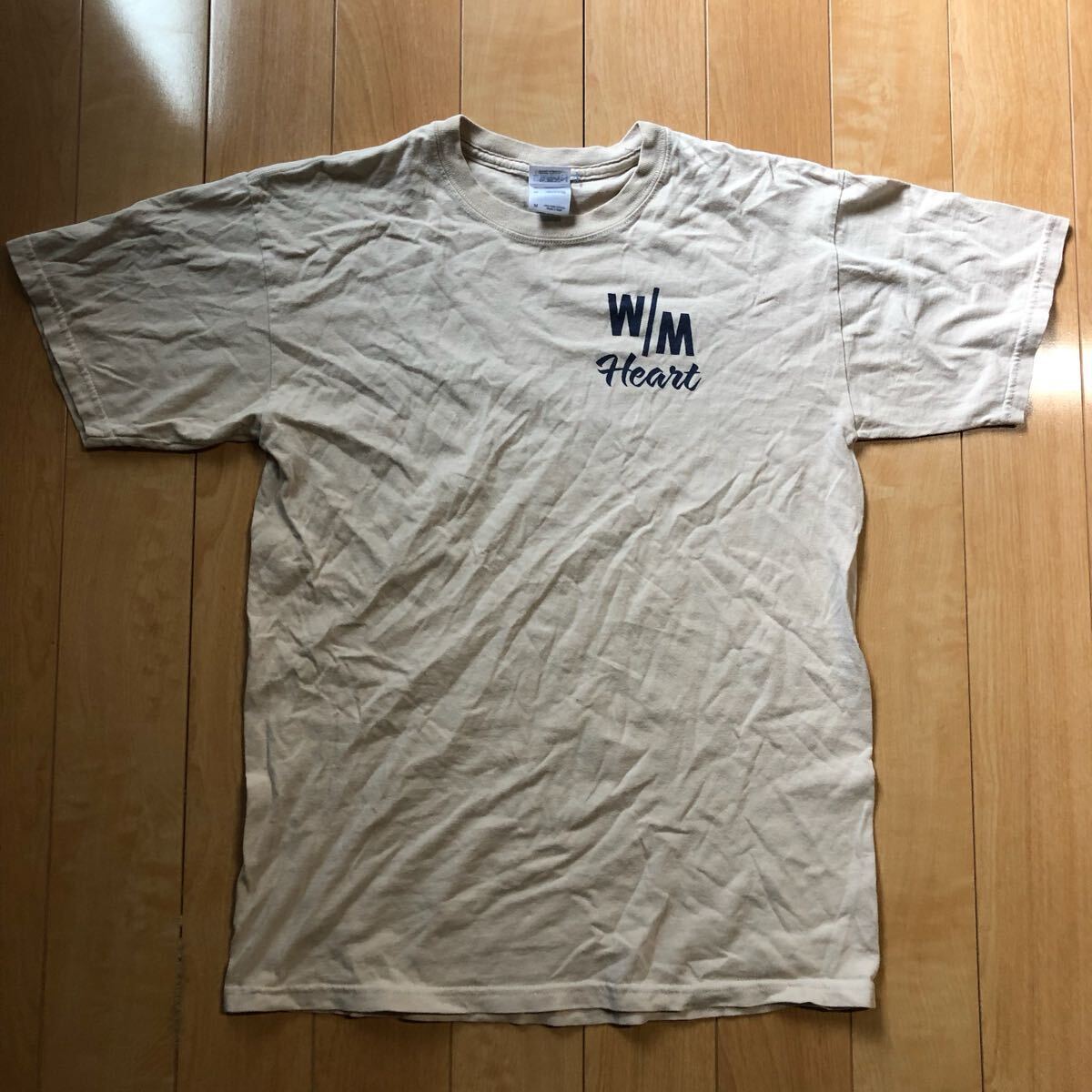 ギルダン プリントTシャツ 226-1-120 メンズ M ベージュ拍卖