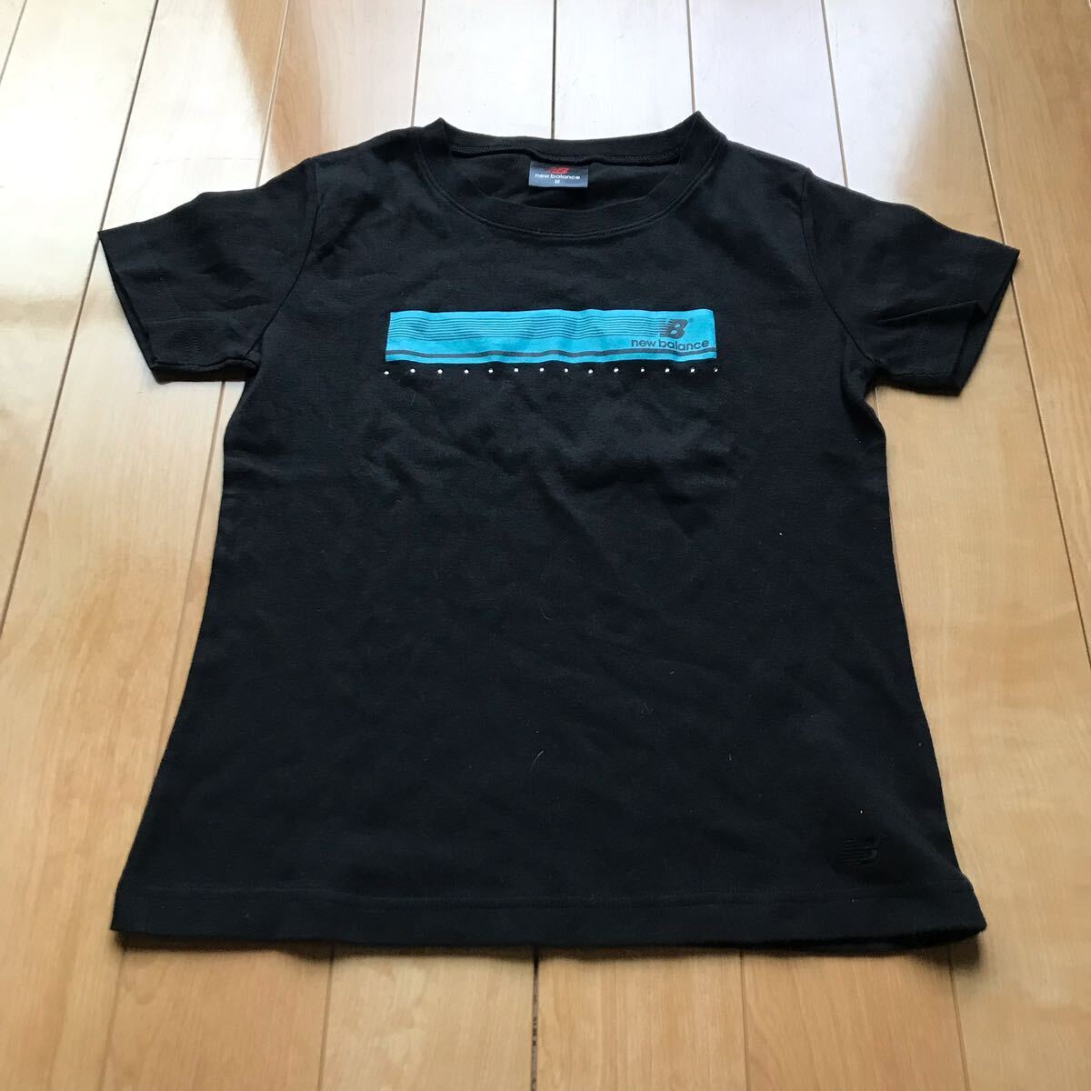 ニューバランス コットンTシャツ 126-1-308 レディース M ブラック拍卖