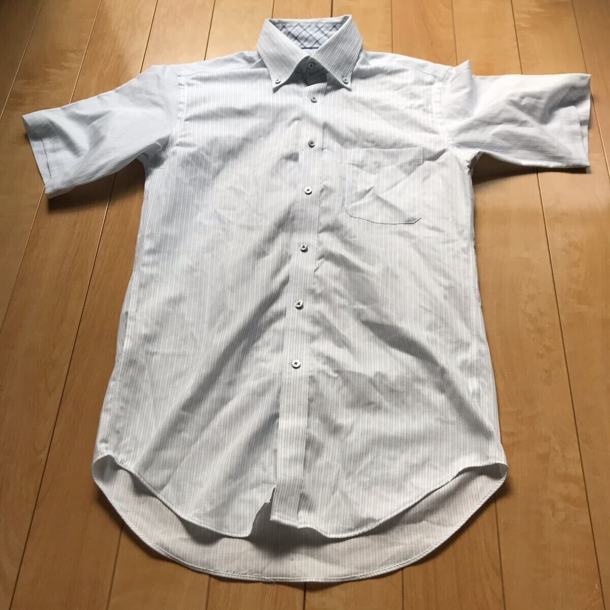 クリスチャンオラーニ ノンアイロンワイシャツ 117-1-329 メンズ ストライプ拍卖