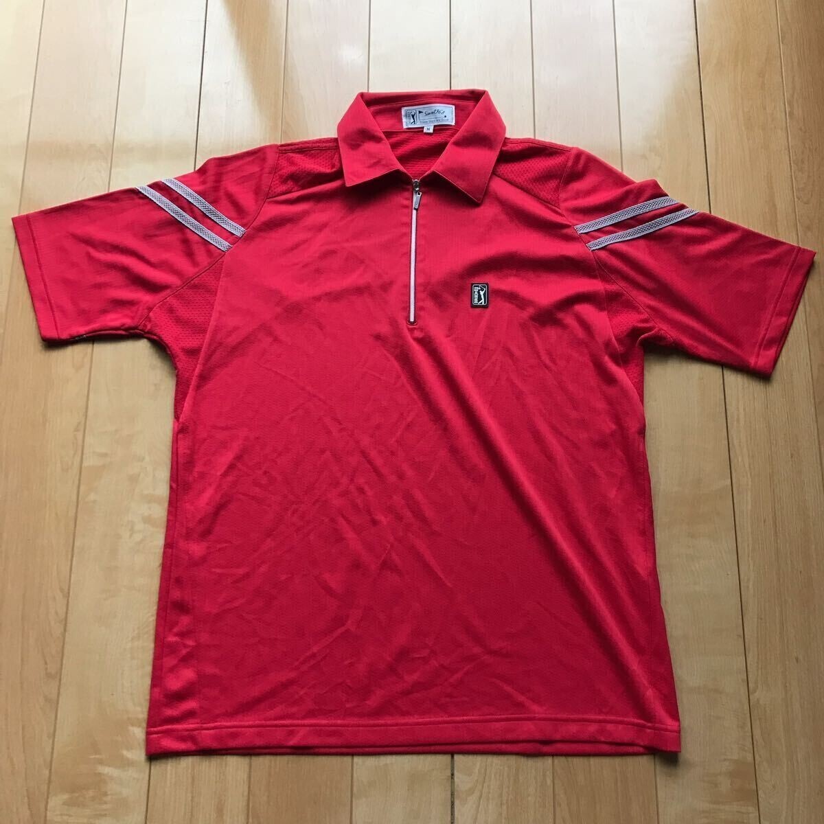 PGA TOUR 公認グッズ ゴルフウェア 176-1-57 メンズ M レッド拍卖