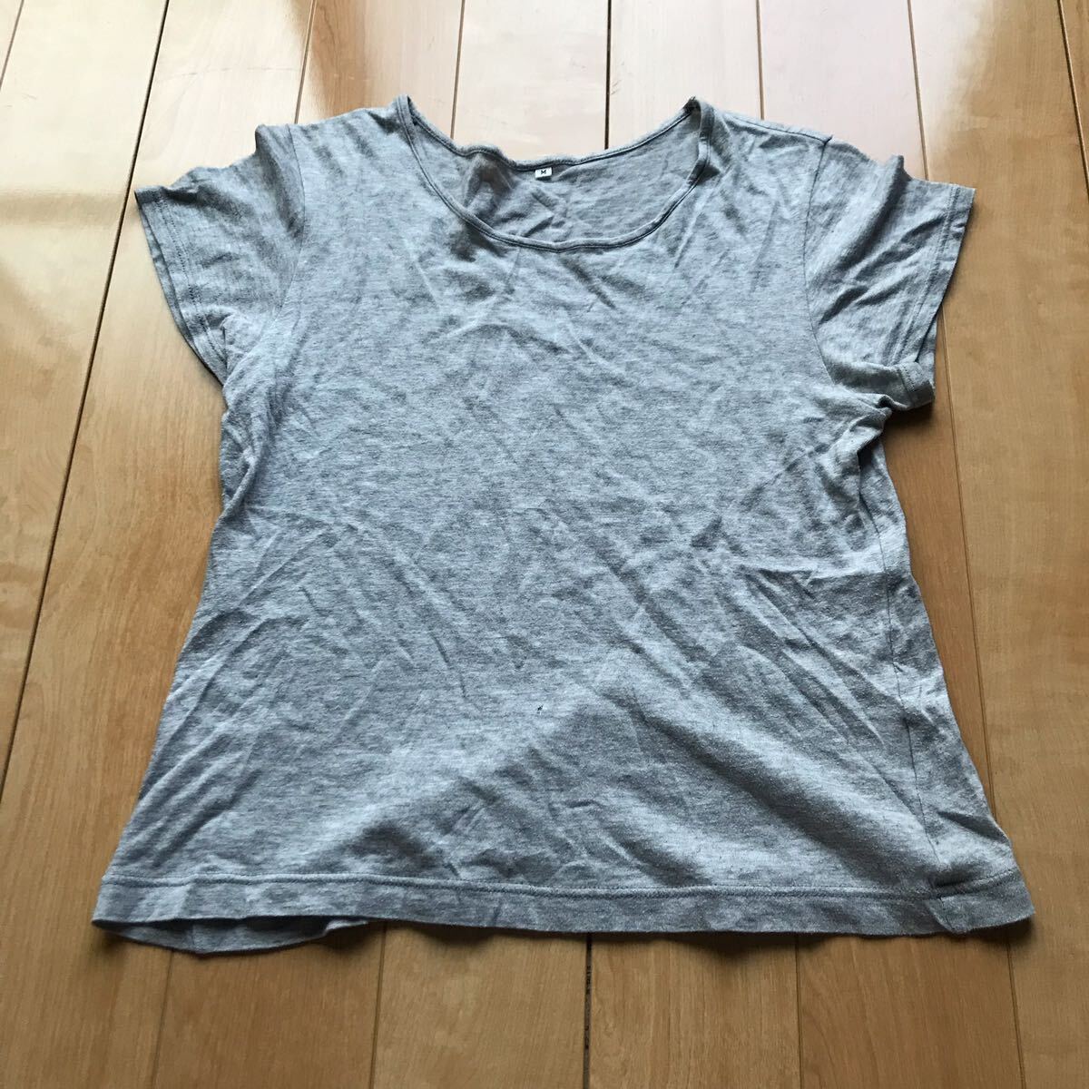 クルーネックカットソー 126-1-323 レディース M グレー拍卖