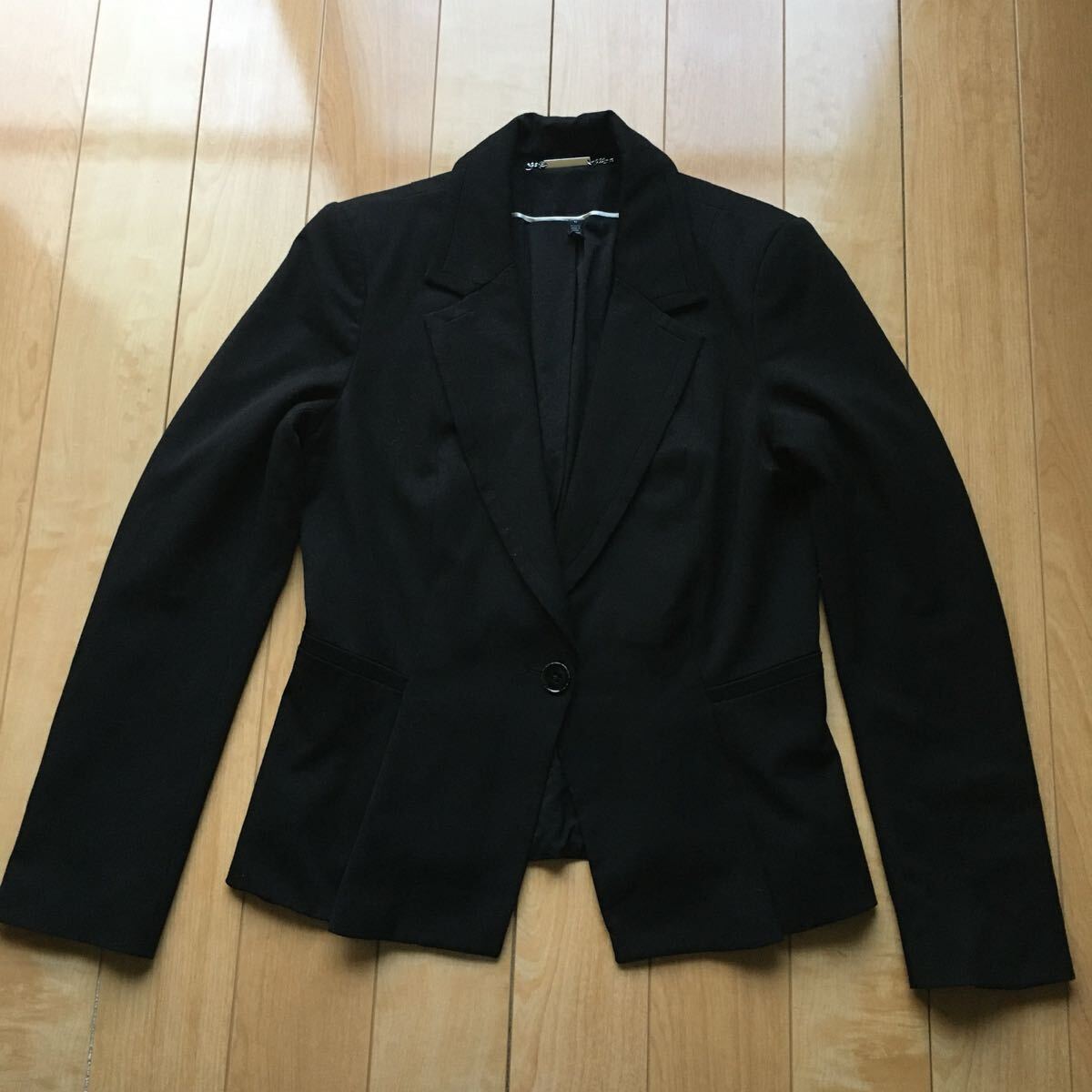 ホワイトブラック テーラードジャケット 220-1-11 レディース ブラック拍卖