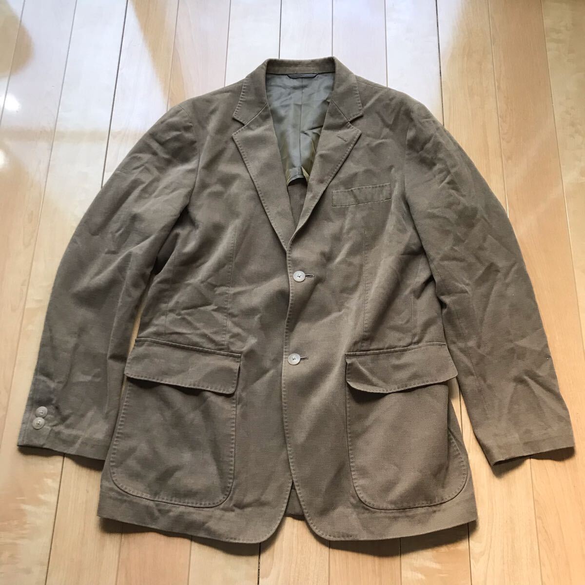 インターメッツォ テーラードジャケット 003-6-405 メンズ ALL ベージュ拍卖