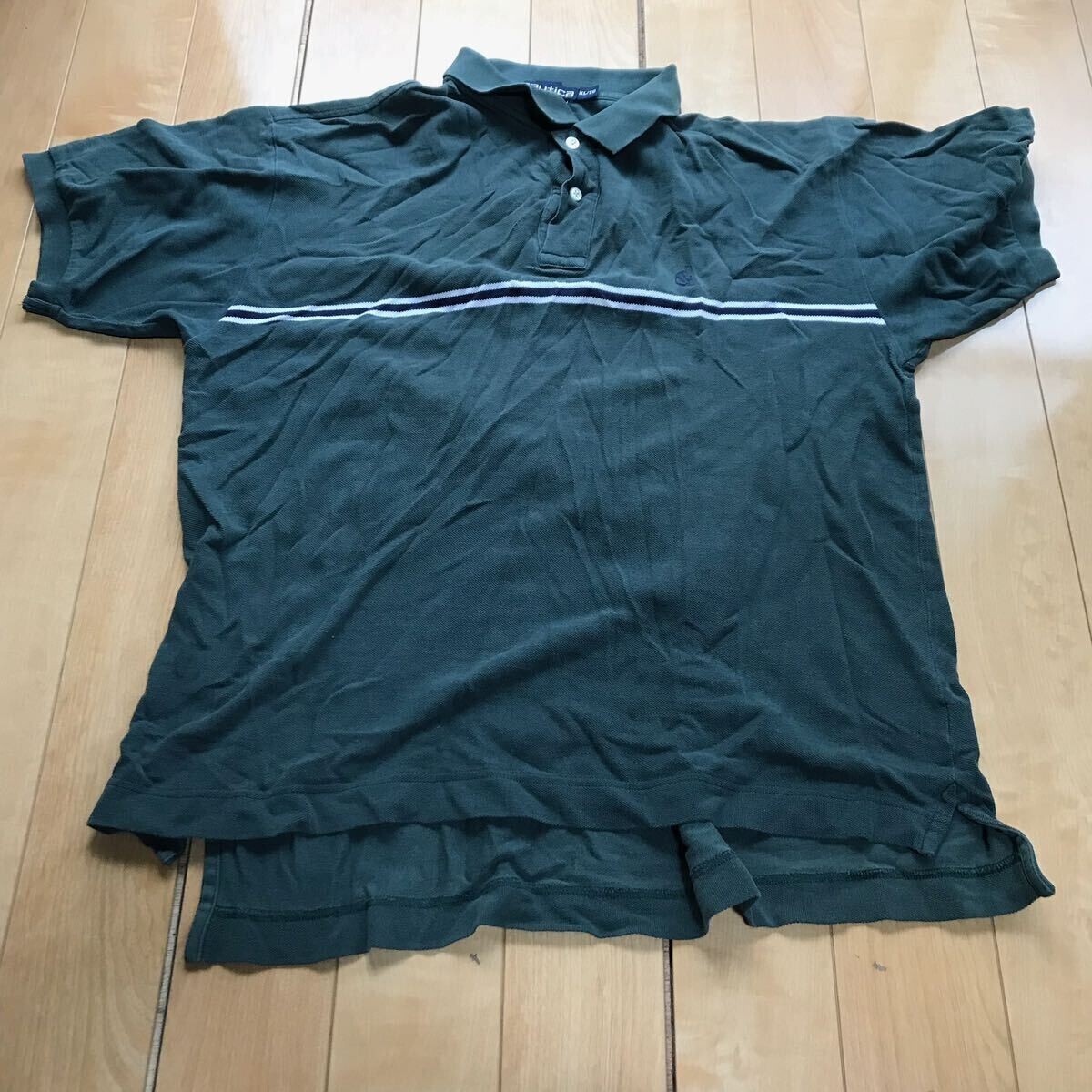 ノーティカ ポロシャツ 177-1-320 メンズ XL グリーン拍卖