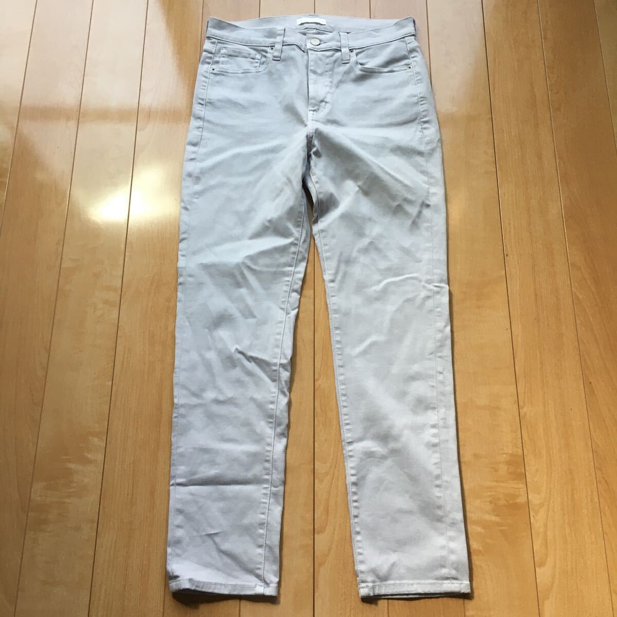 ユニクロ ハイライズスキニーアンクルジーンズ 定価3990円+税 061-1-417 レディース 27インチ拍卖