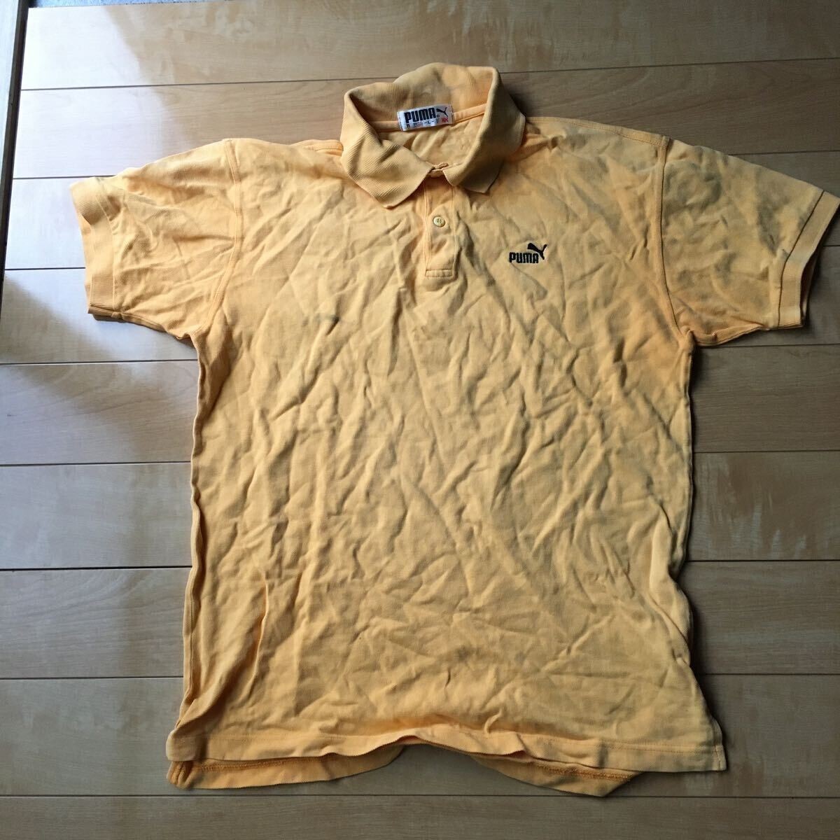 90年代 プーマ ポロシャツ 542-1-325 メンズ L オレンジ拍卖