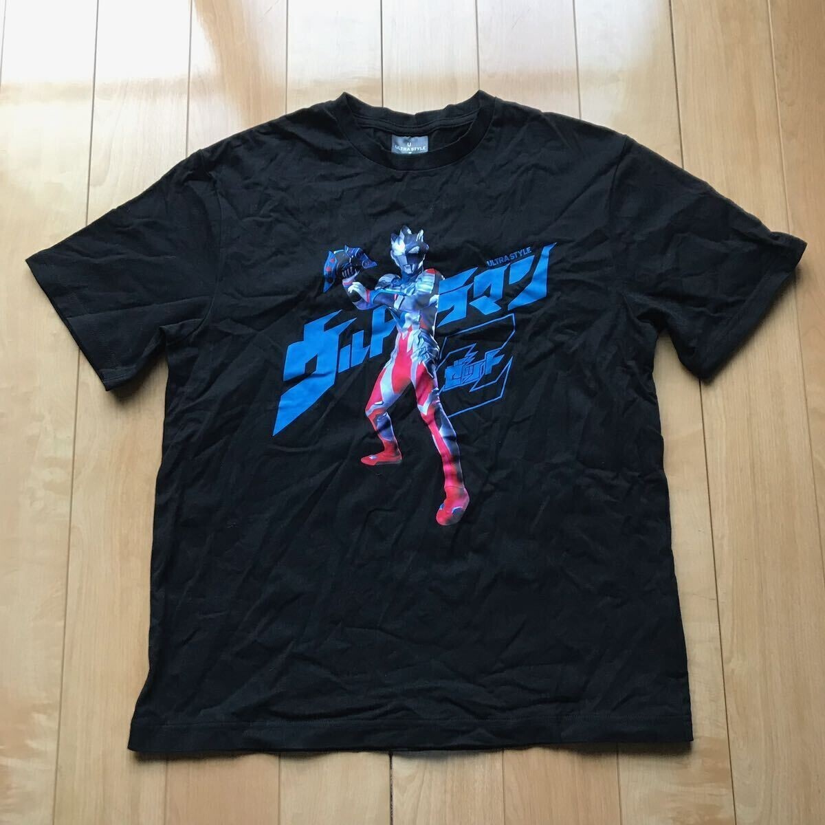 ウルトラスタイル ウルトラマンゼットTシャツ 109-1-378 ブラック M拍卖