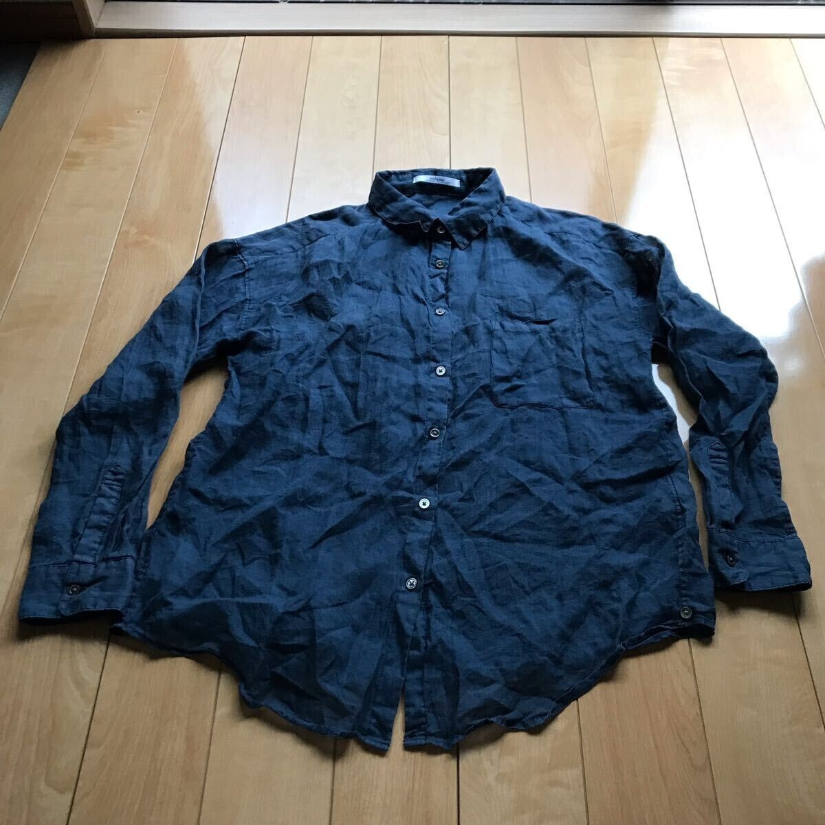 ジャーナルスタンダード レリューム カラーシャツ 100-1-320 レディース ネイビー拍卖